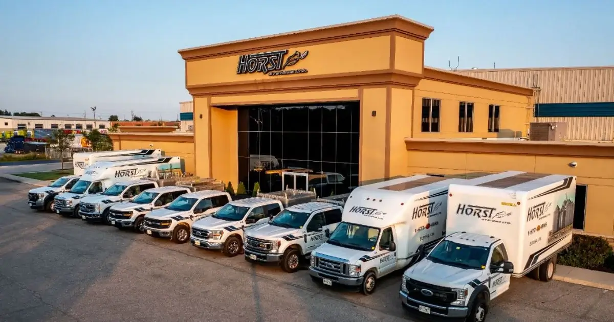 Horst Systems headquarters and service fleet